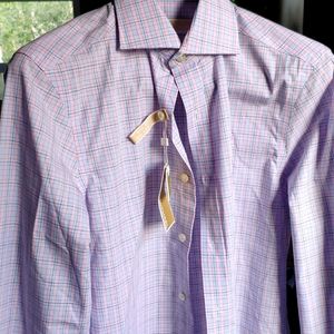 Michael Kors Office Shirt Mens 14 Non-Iron